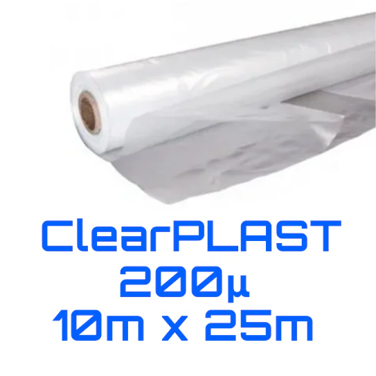 Folia termokurczliwa transparentna ClearPLAST 200µ - 10x25m