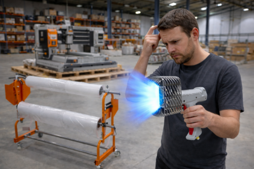 Jak obkurczać folię termokurczliwą?