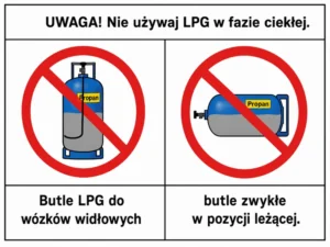 Propan do palników Ripack, Express, Shrink PRO