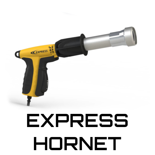 Express HORNET 90kW - precyzyjny pistolet do folii