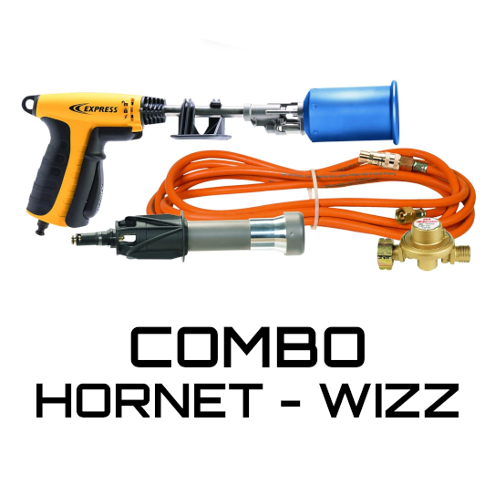 Express HORNET/WIZZ Combo 90kW - precyzyjny pistolet do folii