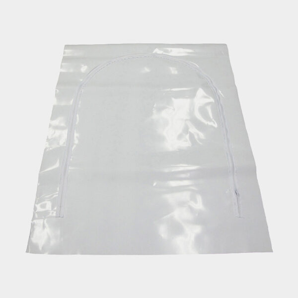 Drzwi z folii z zamkiem błyskawicznym