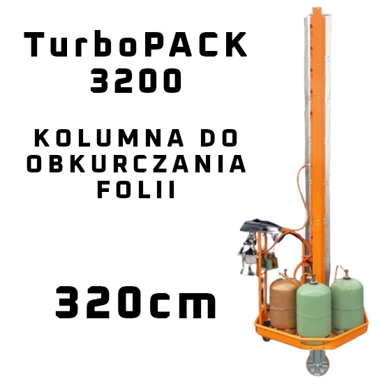 TurboPACK 3200 - kolumna do obkurczania - półautomat