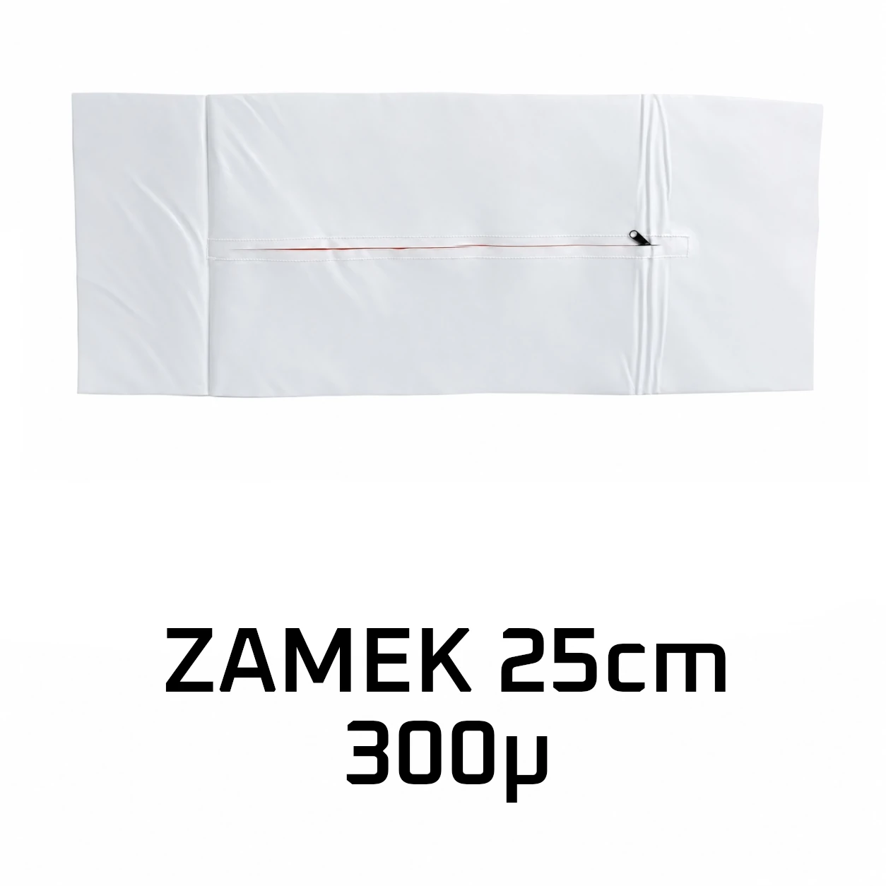 Zamek do folii termokurczliwej - 25cm
