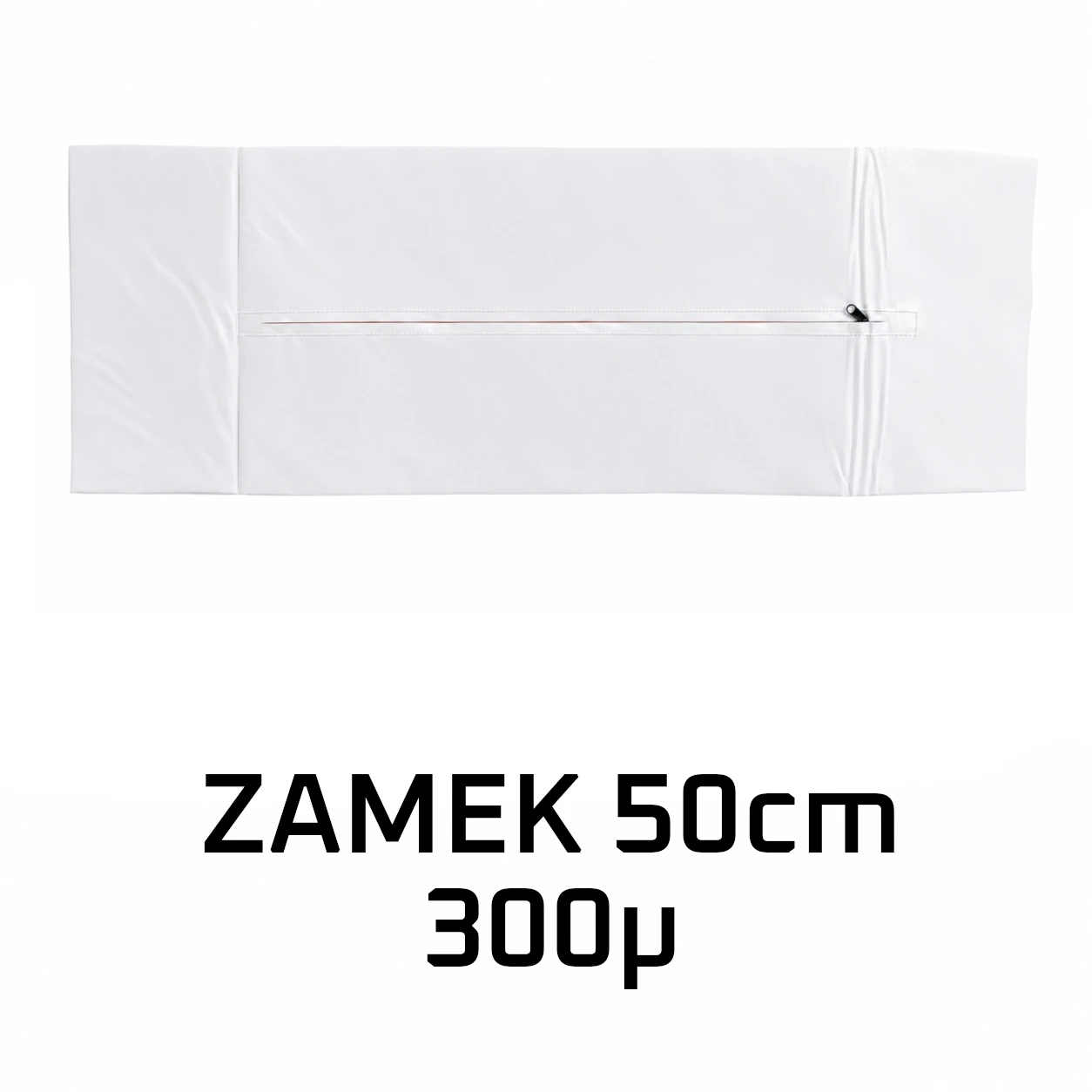 Zamek 50cm - do folii termokurczliwej